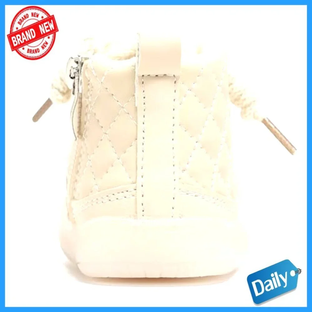 Fleece Lined Winter Boots for Toddlers 6-24 Months Soft Sole Lightweight